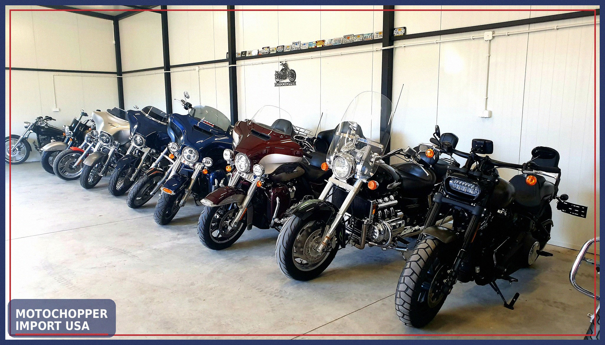 Motocykle w salonie MotoChopper